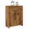 Image de vidaXL Armoire de salle de bain vieux bois 60x33x80 cm bois ingénierie856287