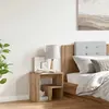 Image de vidaXL Table de chevet chêne artisanal 40x30x40 cm bois d'ingénierie856528
