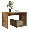 Image de Vidaxl Table D'appoint Vieux Bois 59x36x38 Cm Bois D'ingénierie