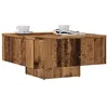 Image de vidaXL Table basse vieux bois 60x60x31,5 cm bois d'ingénierie856550