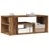 Image de vidaXL Table d'appoint vieux bois 100x50x40 cm bois d'ingénierie856556