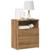 Image de vidaXL Table de chevet chÃªne artisanal 50x32x60 cm bois d'ingÃ©nierie