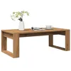 Image de vidaXL Table basse chêne artisanal 102x50x35 cm bois d'ingénierie856681