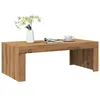 Image de vidaXL Table basse chêne artisanal 102x50x35 cm bois d'ingénierie856683