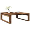 Image de vidaXL Table basse vieux bois 100x100x35 cm bois d'ingénierie856690