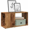 Image de vidaXL Vidaxl Meuble Tv Vieux Bois 60x24x32cm Bois D'ingénierie