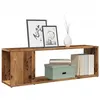 Image de vidaXL Meuble TV vieux bois 100x24x32 cm bois d'ingénierie856738