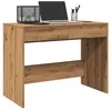 Image de Vidaxl Bureau ChÃªne Artisanal 101x50x76,5 Cm Bois D'ingÃ©nierie