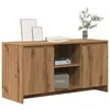 Image de vidaXL Meuble TV chÃªne artisanal 102x37,5x52,5 cm bois d'ingÃ©nierie