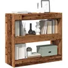 Image de Vidaxl Bibliothèque/Séparateur De Pièce Vieux Bois 80x30x72 Cm