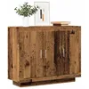 Image de vidaXL Buffet vieux bois 92x35x75 cm bois d'ingÃ©nierie