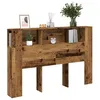Image de vidaXL Armoire de tÃªte de lit vieux bois 160x18,5x103,5 cm