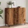 Image de vidaXL Buffet vieux bois 90x34x80 cm bois d'ingÃ©nierie