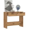 Image de Vidaxl Table Console Chêne Artisanal 90x36x75 Cm Bois D'ingénierie