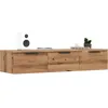 Image de vidaXL Vidaxl Armoire Murale Chêne Artisanal 102x30x20 Cm Bois D'ingénierie