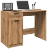 Image de vidaXL Bureau chêne artisanal 100x50x75 cm bois d'ingénierie856996