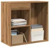 Image de vidaXL Armoire cosmétique chêne artisanal 80x40x75cm Bois d'ingénierie857030