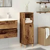 Image de vidaXL Armoire de salle de bain vieux bois 30x30x100cm bois ingÃ©nierie