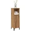 Image de vidaXL Vidaxl Armoire De Salle De Bain Chêne Artisanal 30x30x100 Cm