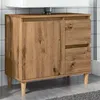 Image de vidaXL Armoire lavabo chêne artisanal 65x33x60 cm bois d'ingénierie857121