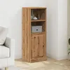 Image de vidaXL Buffet haut chêne artisanal 36x35,5x103,5 cm bois d'ingénierie857150