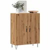 Image de vidaXL Buffet chêne artisanal 69,5x34x90 cm bois d'ingénierie857178