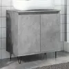 Image de vidaXL Armoire de bain gris béton 58x33x60 cm bois d'ingénierie857216