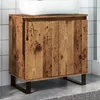 Image de vidaXL Armoire de salle de bain vieux bois 58x33x60 cm bois ingénierie857220