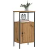 Image de vidaXL Tables de chevet 2 pcs chÃªne artisanal bois d'ingÃ©nierie