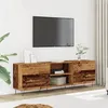 Image de vidaXL Meuble TV vieux bois 150x30x50 cm bois d'ingénierie857326