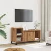 Image de vidaXL Meuble TV chêne artisanal 100x35x55 cm bois d'ingénierie857457
