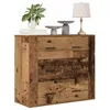 Image de vidaXL Buffet vieux bois 80x33x70 cm bois d'ingÃ©nierie
