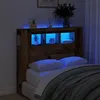 Image de vidaXL TÃªte de lit Ã  LED vieux bois 120x18,5x103,5cm bois d'ingÃ©nierie