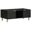Image de vidaXL Table basse noir 100x54x40 cm bois d'ingénierie4017660