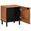 Image de vidaXL Cabinet de chevet Marron 40 x 33,5 x 46 cm