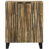 Image de Vidaxl Buffet 60x33.5x75 Cm Bois Massif De Manguier