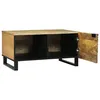 Image de vidaXL Tables basses Marron 80 x 50 x 40 cm bois de manguier massif