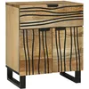 Image de vidaXL Vidaxl Cabinet De Chevet 50x33x60 Cm Bois Massif De Manguier