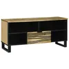 Image de Vidaxl Cabinet Tv 100x33.5x46 Cm En Bois Massif De Manguier