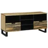 Image de Vidaxl Meuble Tv 100x33.5x46 Cm En Bois De Manguier Massif