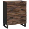 Image de Vidaxl Buffet 60x33,5x75 Cm En Bois Massif De Mangue
