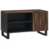 Image de Vidaxl Meuble Tv 80x31.5x46 Cm En Bois Massif De Manguier Et Bois D'ingÃ©nierie