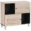Image de vidaXL Buffet Blanc 33,5 x 80 x 75 cm