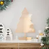 Image de vidaXL vidaXL Arbre de Noël en bois pour décoration 70 cm bois massif