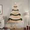 Image de vidaXL Arbre de Noël en bois pour décoration 180 cm bois massif4019702