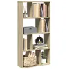 Image de vidaXL Bibliothèque chêne sonoma 60x20x120 cm bois d'ingénierie858149