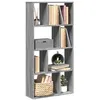 Image de vidaXL Bibliothèque sonoma gris 60x20x120 cm bois d'ingénierie858152