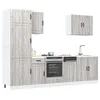 Image de vidaXL Ensemble d'armoires de cuisine 7 pcs Lucca bois d'ingÃ©nierie
