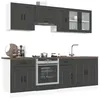 Image de vidaXL Ensemble d'armoires de cuisine 8 pcs Kalmar bois d'ingÃ©nierie