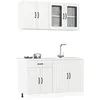 Image de vidaXL Ensemble d'armoires de cuisine 4 pcs Kalmar bois d'ingÃ©nierie
